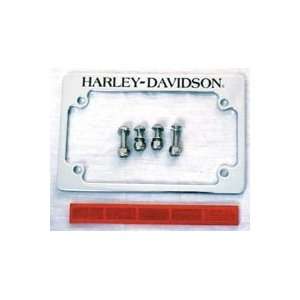  Chrome Harley Davidson® License Plate Frame Automotive