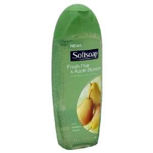 Softsoap Moisturizing Body Wash, Fresh Pear & Apple Blossom, 18 Ounces 