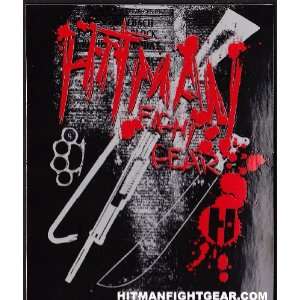  Hitman Fight Gear Vinyl Sticker ~ NEW 