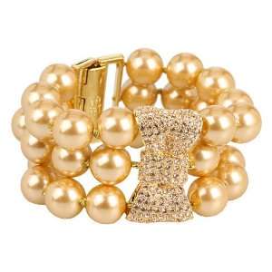  Kate Spade New York All Wrapped Up Pearls Pav#233; Triple 