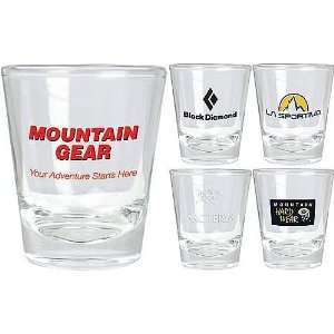  Top Shelf Shot Glass Set by Mountain Gear Sports 