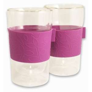  Make My Day Comfort Double Walled Glasses with Silicone 