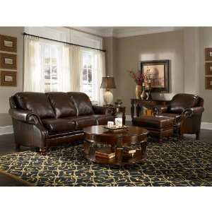  Newland Collection Leather Sofa   Broyhill L401 3Q