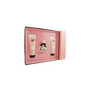 Nanette Lepore Eau De Parfum Spray 1.7 Oz & Body Cream 2.5 Oz & Hand 
