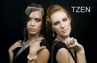 TZEN Envy Jade Prehnite Gold Over Silver Bracelet   designer shoes 