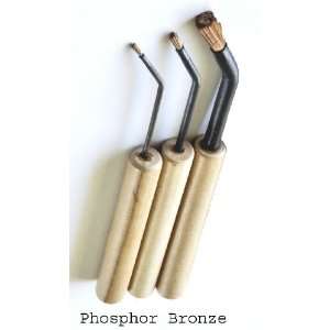  Phosphor Bronze 3 Pack small/med/large Angle Brushes TM 