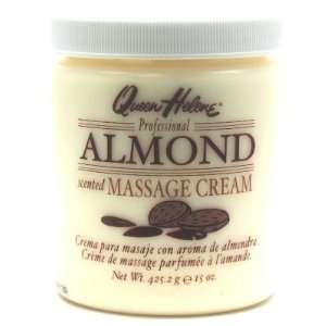 Queen Helene Cream Almond 15 oz. (3 Pack) with Free Nail File