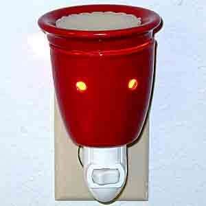  Plug In Tart Burner   Red