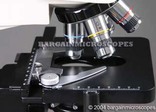 light microscope for use with viewing biological specimens on slides