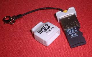 MicroSD USB 2.0 Thumb Memory Reader microSDHC