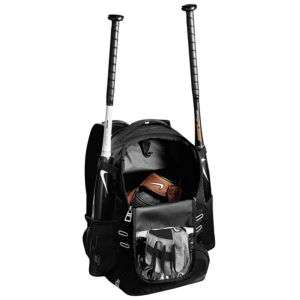 Nike Bat Backpack   Baseball   Sport Equipment   Black/Black/Silver