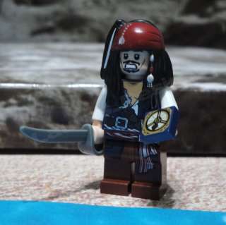Lego Pirates of the Caribbean Mini Figure Jack Sparrow  