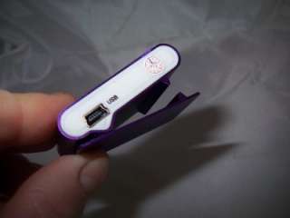 8GB LCD  Player Mini Metal Clip  PURPLE  