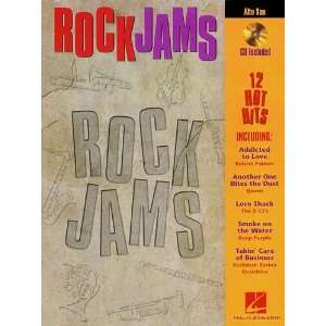  Rock Jams (Alto Sax)   Instrumental Folio   Bk+CD Musical 