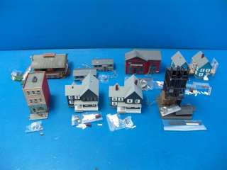 HO Scale Model Train Building Buildings Houses Structures PARTS LOT 