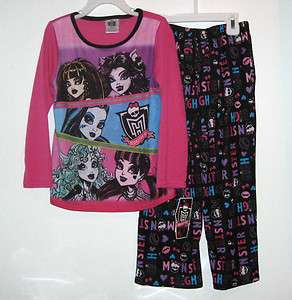 Girls Monster High 2 pc. Pajamas  