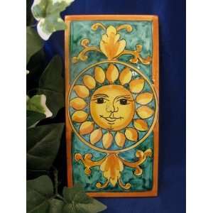    Deruta Tuscan Sun First Stone Wall Tile from Italy