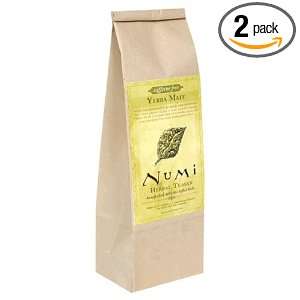 Numi Organic Tea Yerba Mate, Herbal Teasan, Loose Leaf 16 oz bag (Pack 