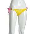 vitamin a lemon sorbet print celebrity string bikini bottom