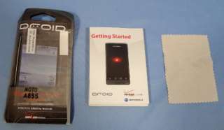 Motorola Model A855 Android Droid Cell Phone   Verizon Service 