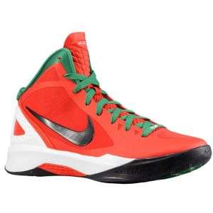 Nike Hyperdunk 2011   Mens   Challenge Red/Black/White/Pine Green