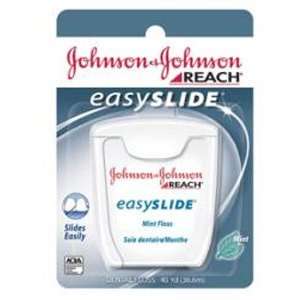  Johnson and Johnson REACH Easy Slide Waxed Floss Health 