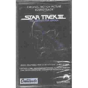 Star Trek III The Search For Spock Soundtrack Cassette  