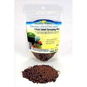 Part Salad Sprout Seed Mix   4 Oz.   Organic Sprouting Seeds Radish 
