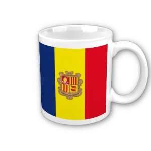  Andorra Flag Coffee Cup 