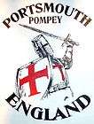 PORTSMOUTH FC T SHIRT ENGLAND S M L XL XXL POMPEY
