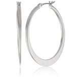 Kenneth Cole New York Modern Shine Silver Twist Earring,   designer 