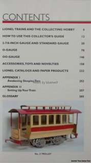 Collectors Guide To PreWar Lionel Trains 1900 1942 NEW Standard O OO 2 