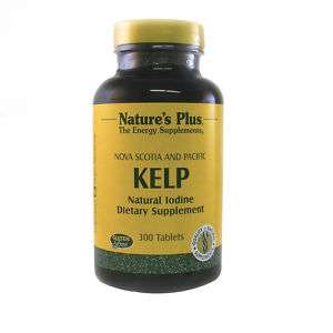 Kelp Natural Iodine By Natures Plus   300 Tablets  