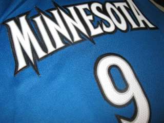 NBA RICKY RUBIO Minnesota TWolves Away REV30 Swingman jersey size 