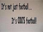 indianapolis indy colts nfl football vinyl wall bar decal sports