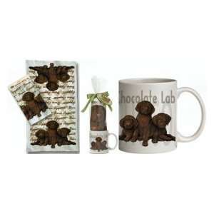 Chocolate Lab Labrador Puppy Dog Breed Gift Set ~~ Includes 11 