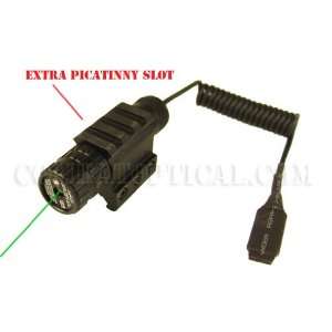 Mini Pistol Green Laser Sight With Pressure Wire Switch picatinny rail 