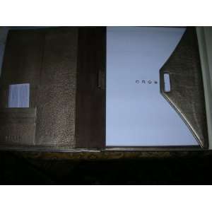  Cross Bronze Leather Padfolio AC135 13 with Cross Pen and 