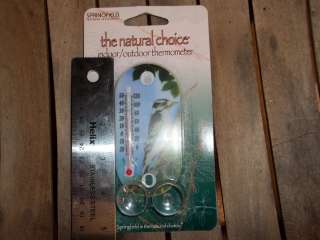 springfield indoor outdoor thermometer 3 way mounting  