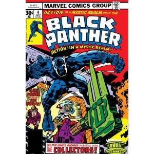  Panther #4 Cover Black Panther, Princess Zanda, Little and Abner 