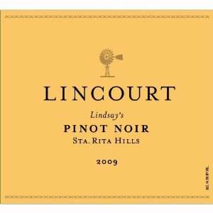  Lincourt Lindsays Pinot Noir 2009 Grocery & Gourmet Food