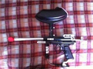 SPYDER TL X PAINTBALL WITH LOADER MASK, SCOPE AND CLEANER ROD.  