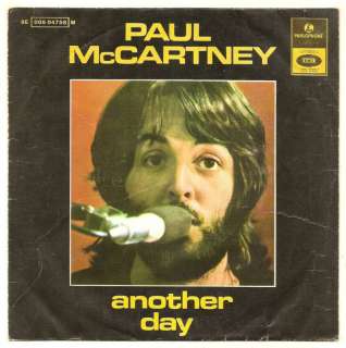 PAUL McCARTNEY ANOTHER DAY 7/45 PORTUGAL PARLOPHONE EX  