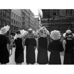  Mad as a Hatter Mannequins Modelling Hats for the 1966 