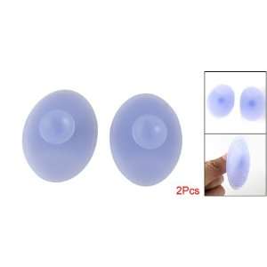  Rosallini 2Pcs Purple Lady Facial Cleaning Silicone Pad 