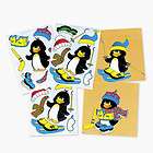 12 MYO Penguin Preschool Stickers Teacher Supply