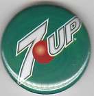 7Up 1 Round Fridge Magnet Brand New Made In The USA 112B