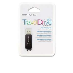  Memorex® Mini Travel Drive USB Flash Drive, 2GB 