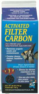 Aquarium Pharmaceuticals Activated Filter Carbon 22oz.  