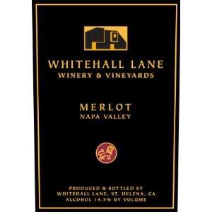  Whitehall Lane Merlot 2007 750ML Grocery & Gourmet Food